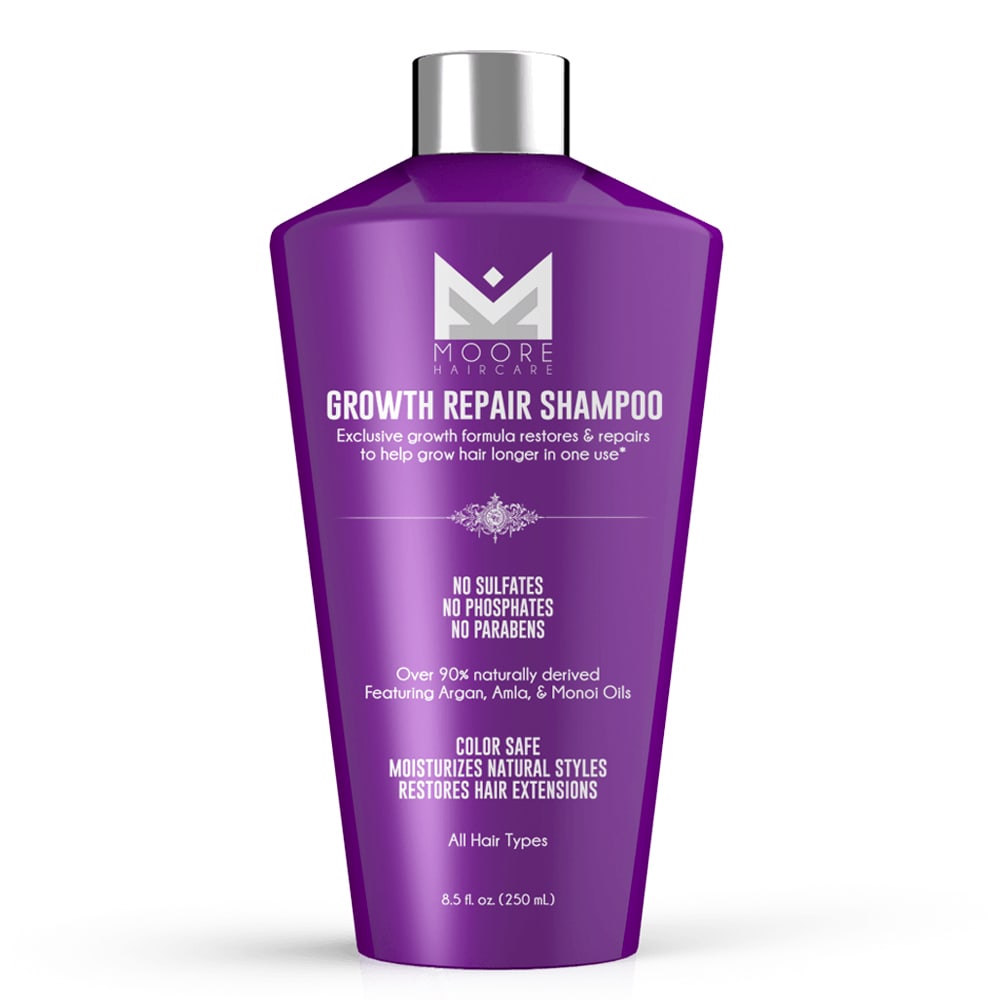 abstrakt Print kontrollere Growth Repair Shampoo – Kenya Moore Hair